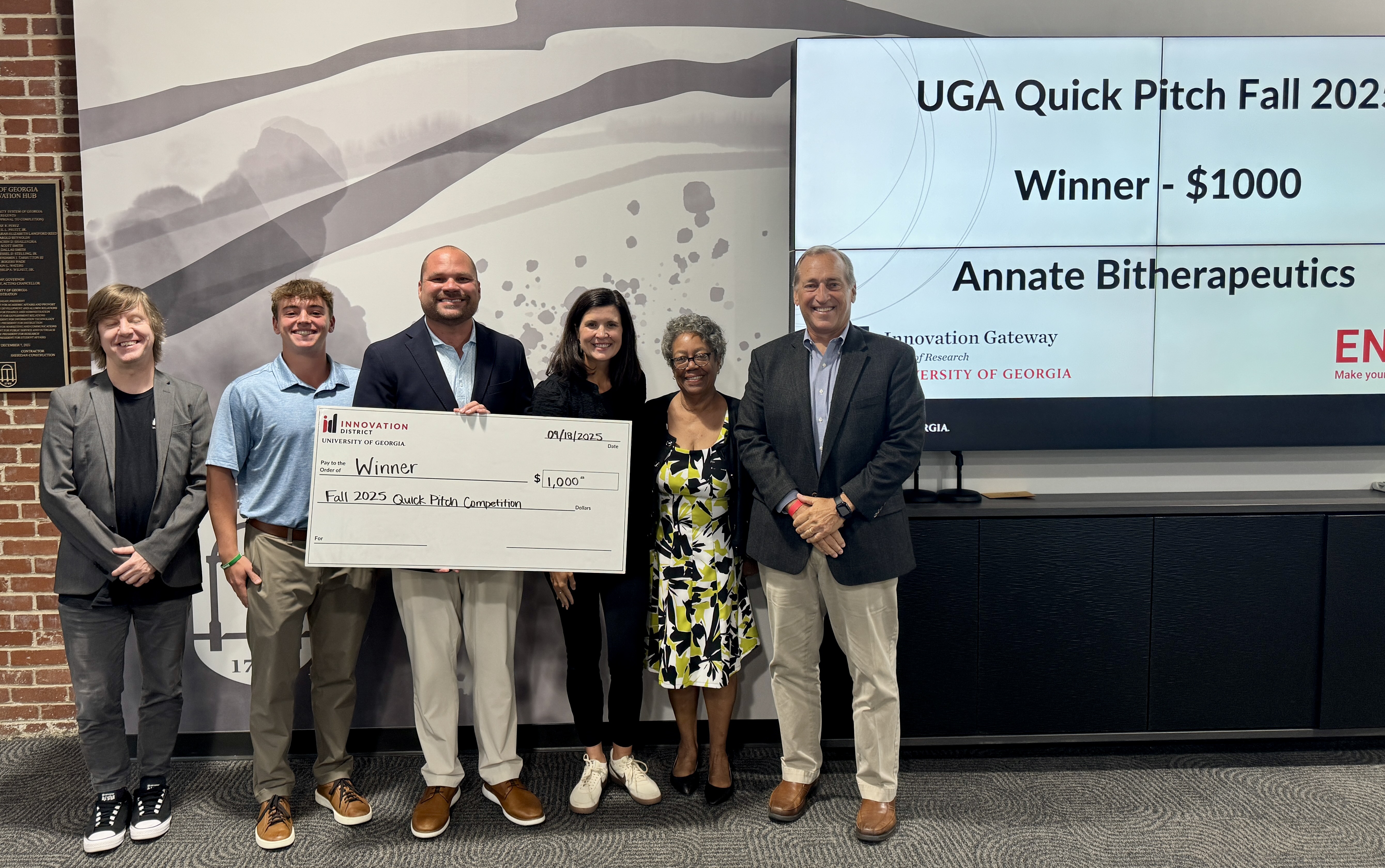 CEO Eric DeJesus Wins 2025 UGA Quick Pitch Event